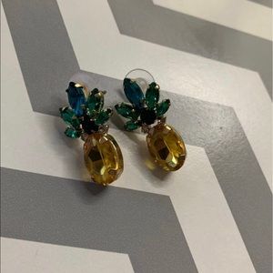 Pineapple earrings
